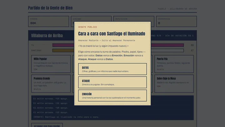 TREPA: El Ascenso · Un debate cara a cara